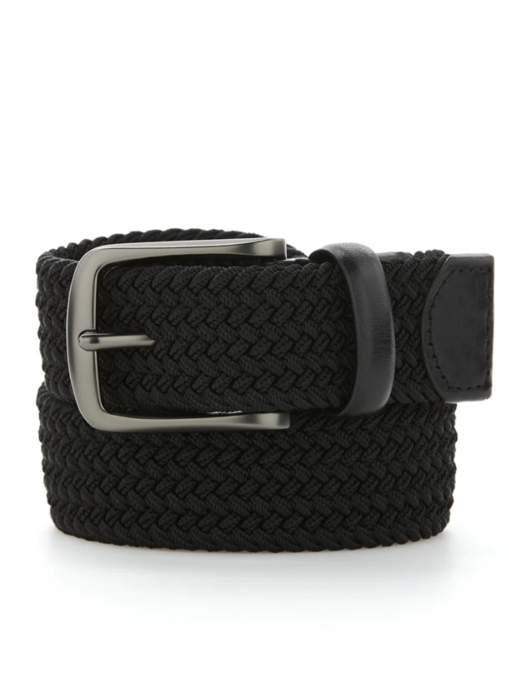 Original Penguin Braided Stretch Belt-Size Large (38-40)